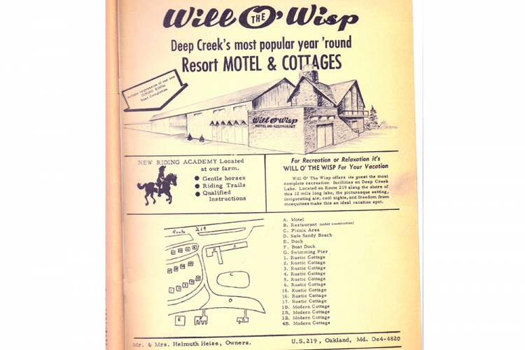 Old Ad for Will O' The Wisp